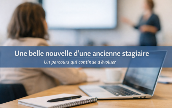 Une belle nouvelle qui nous touche