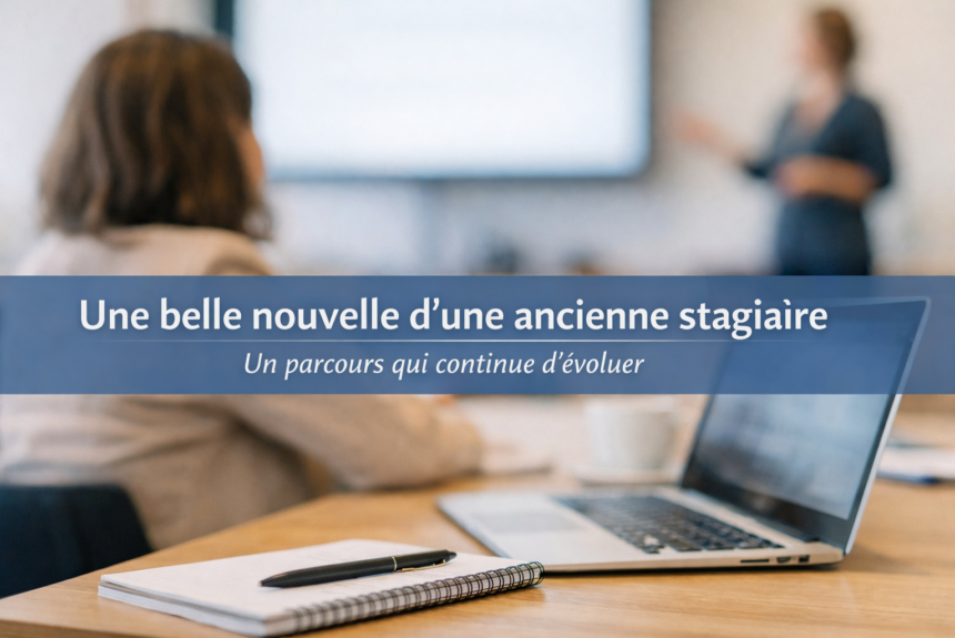 Une belle nouvelle qui nous touche